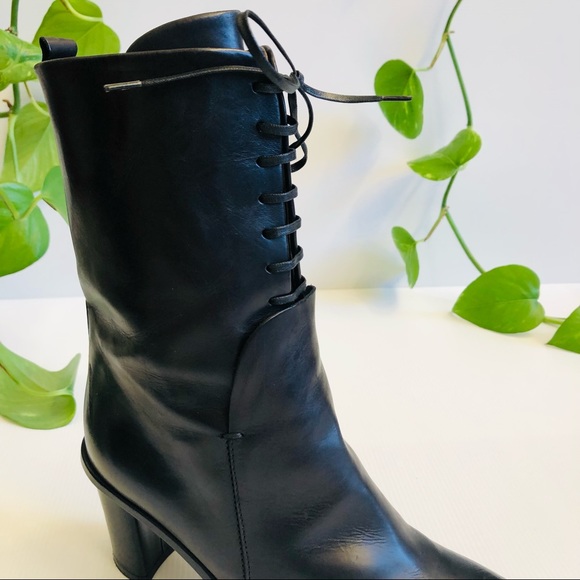 Attilio Giusti Leombruni Boots heel full Leather - Picture 10 of 16